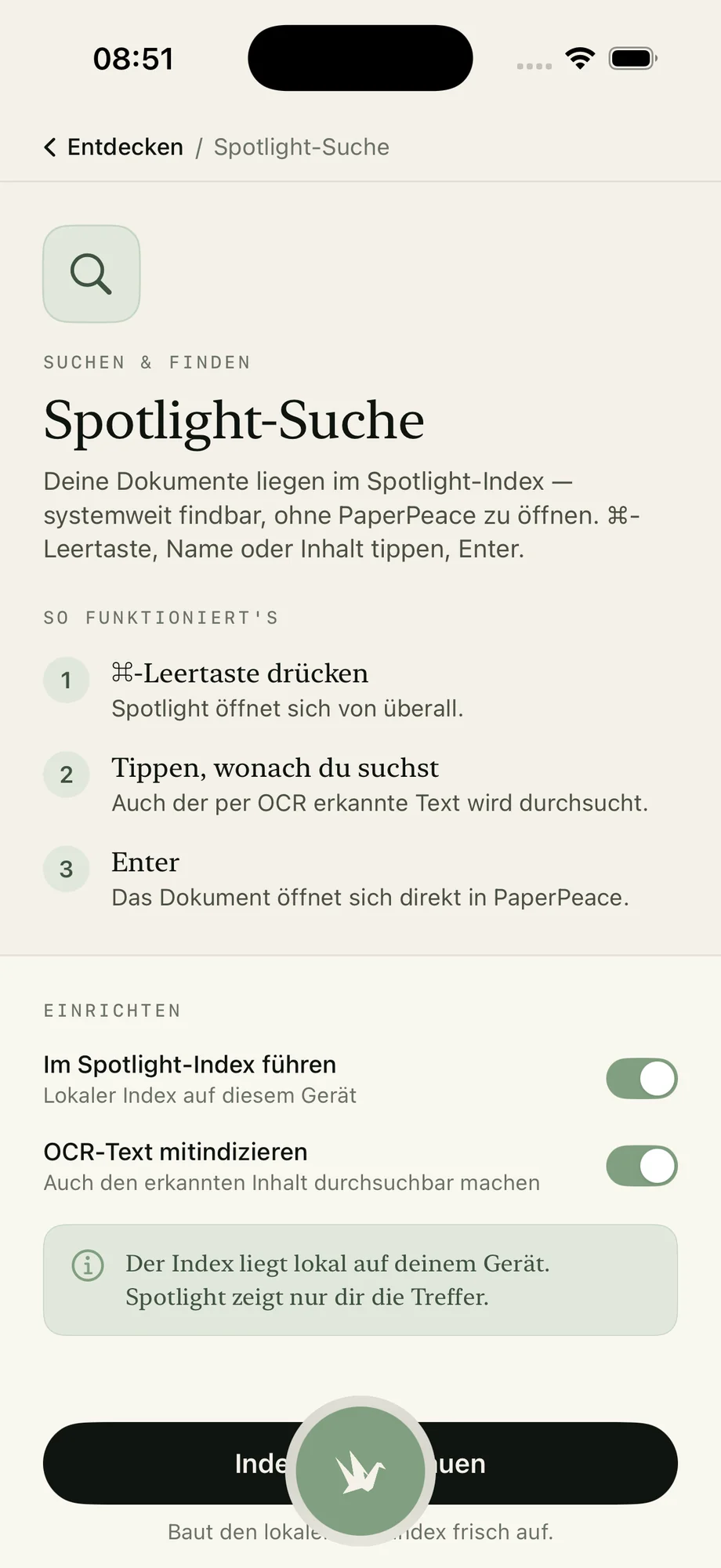 PaperPeace Screenshot