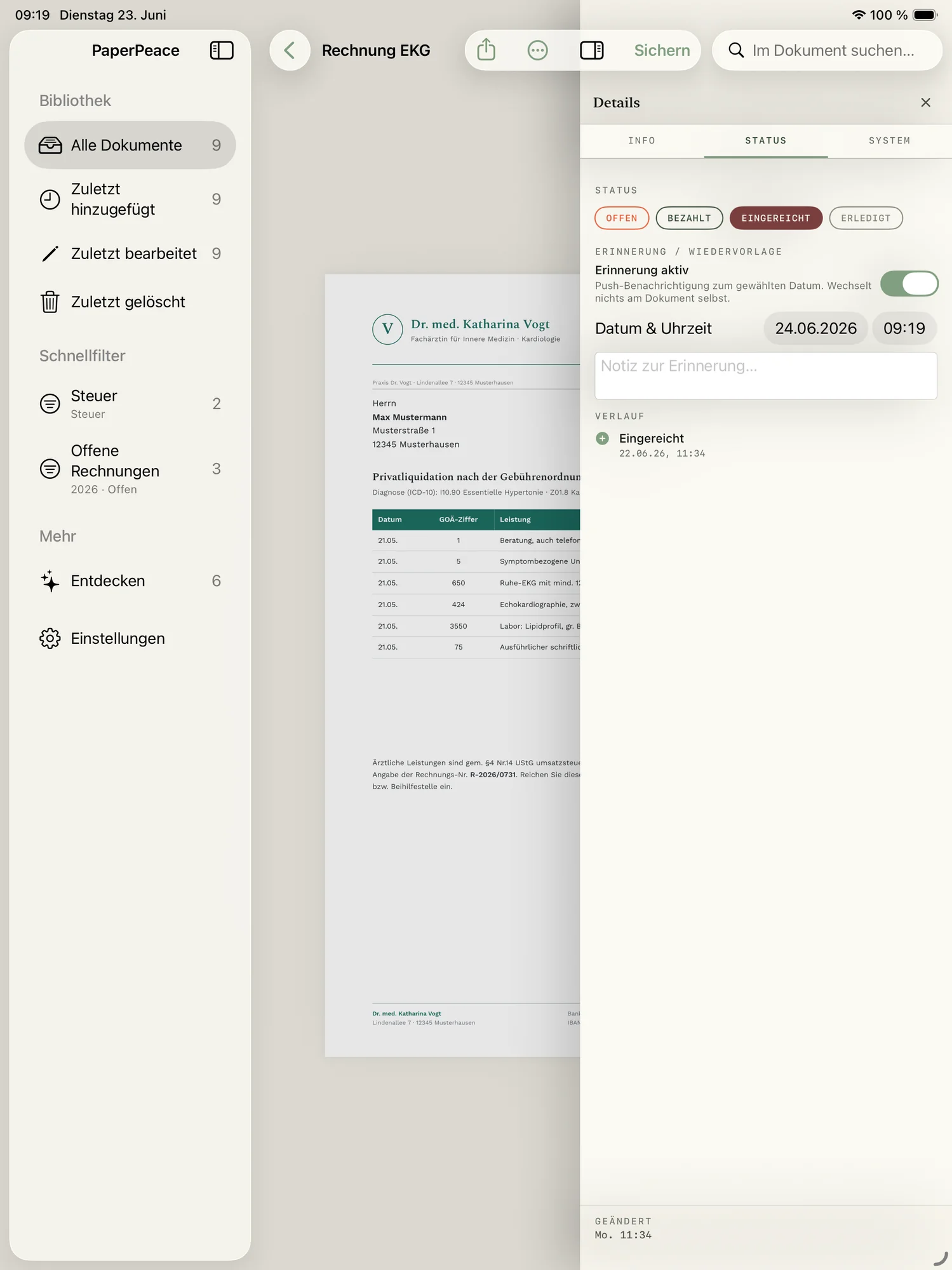 PaperPeace Screenshot