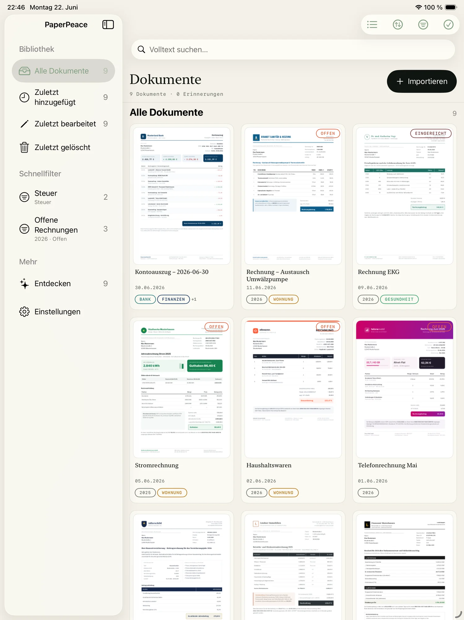 PaperPeace Screenshot
