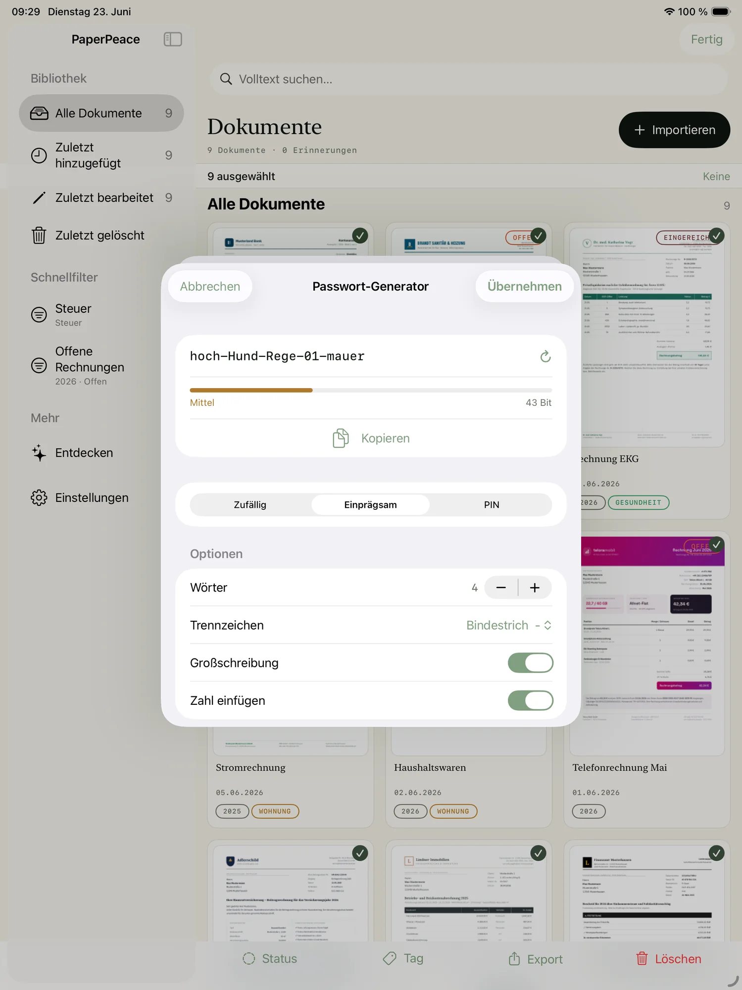 PaperPeace Screenshot