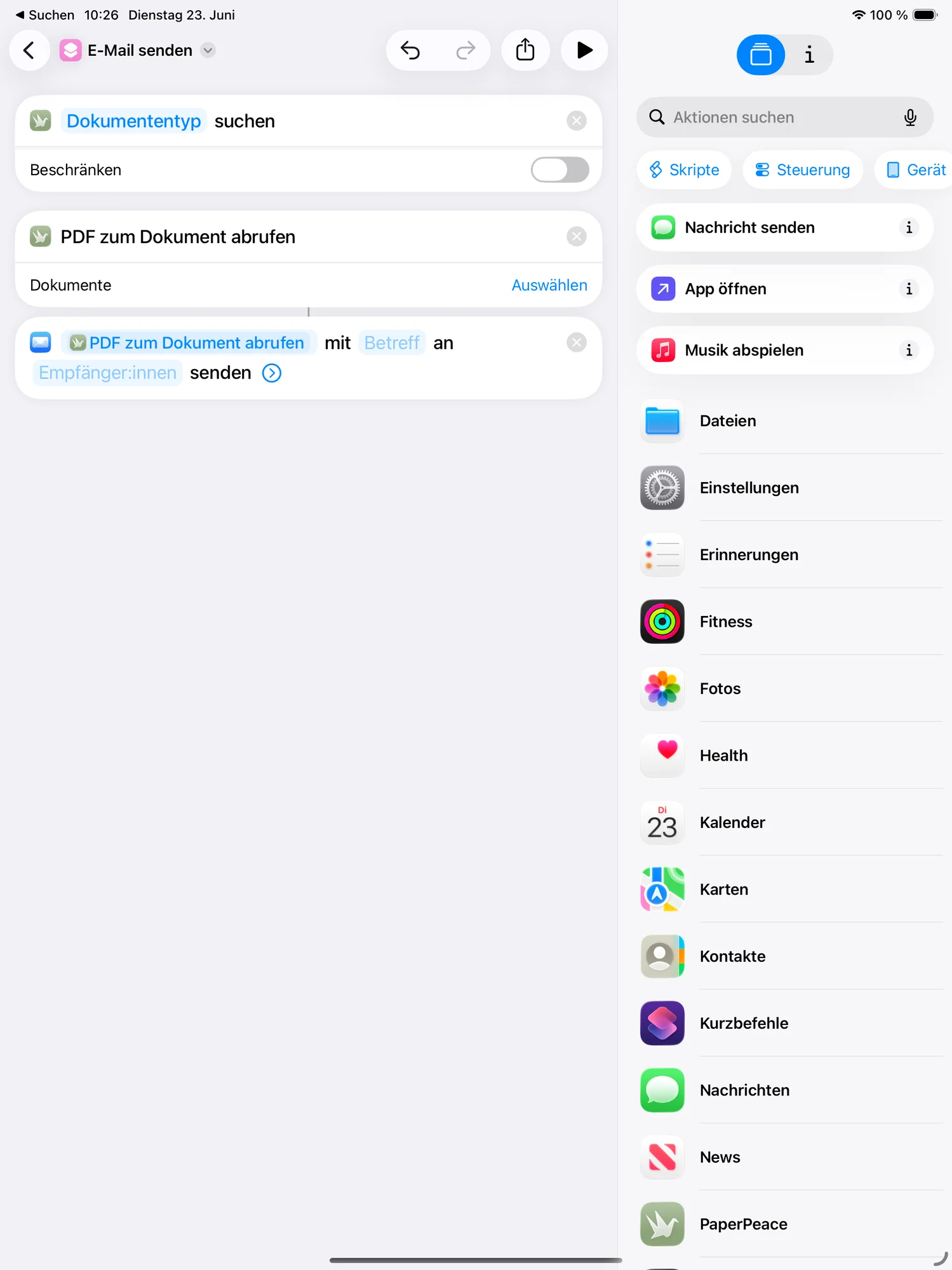 PaperPeace Screenshot