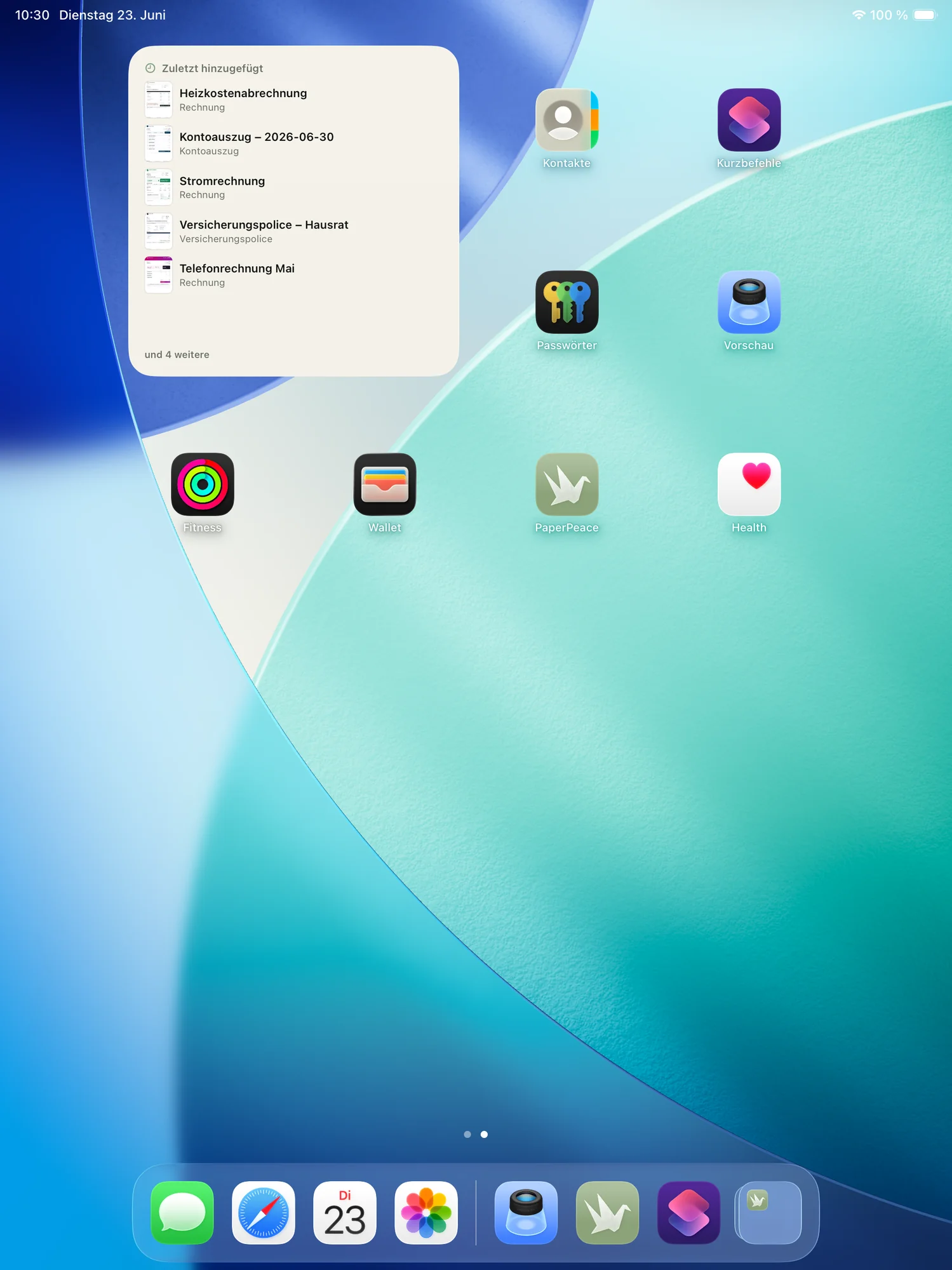 PaperPeace Screenshot