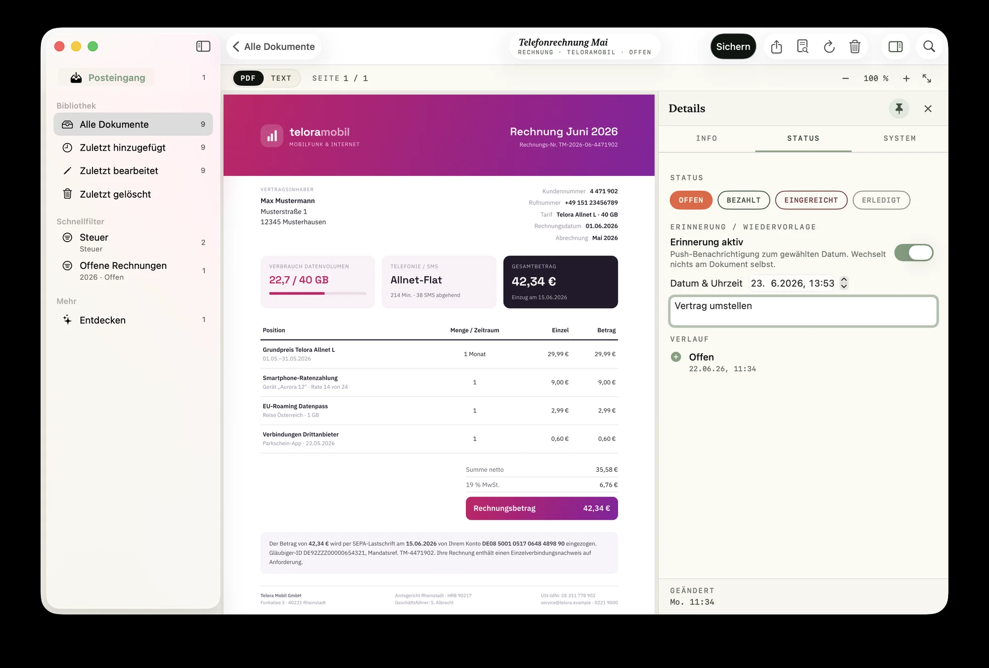 PaperPeace Screenshot