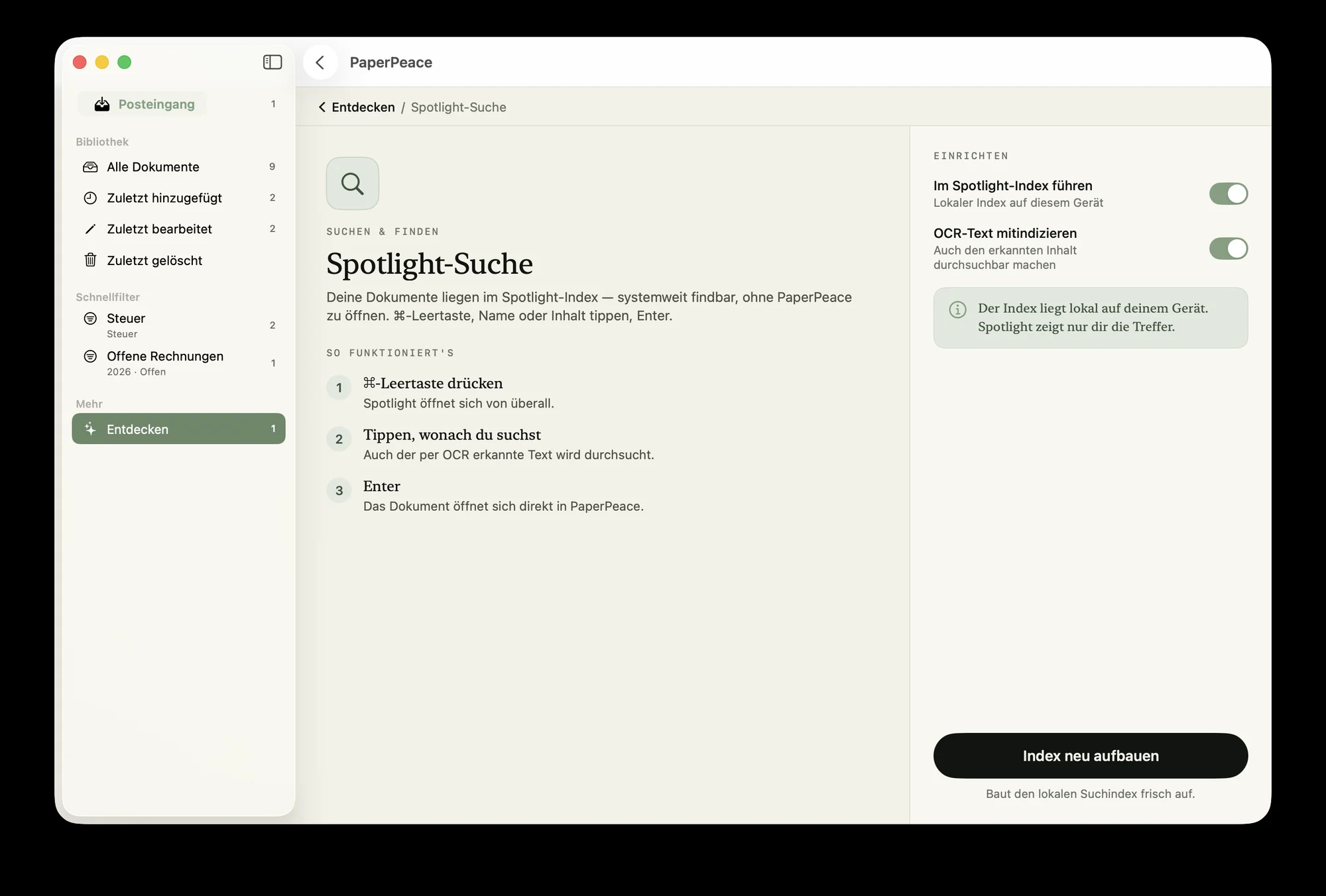 PaperPeace Screenshot