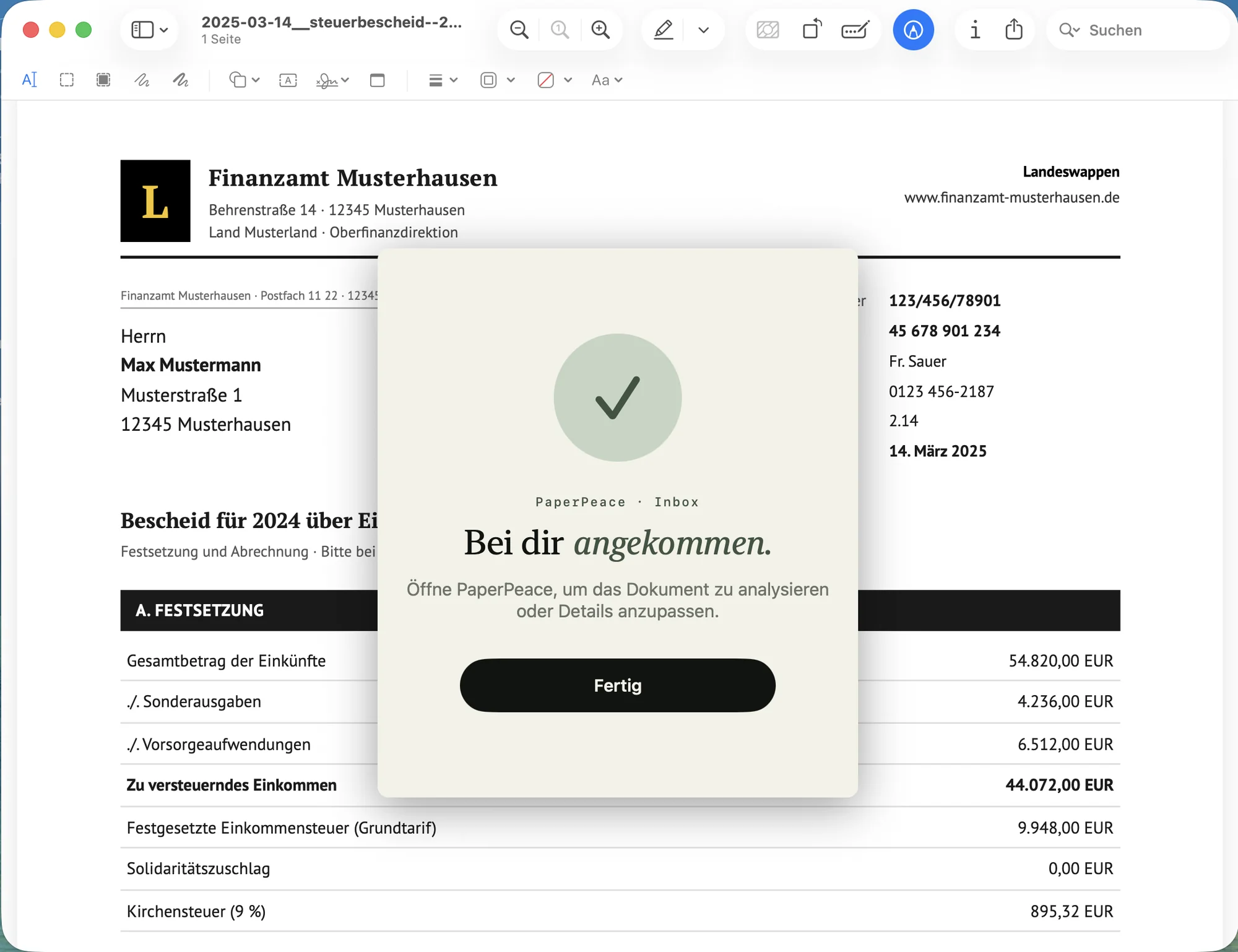 PaperPeace Screenshot